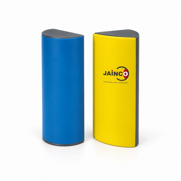 3-D Model of Cylinder In Two Semi Cylinders